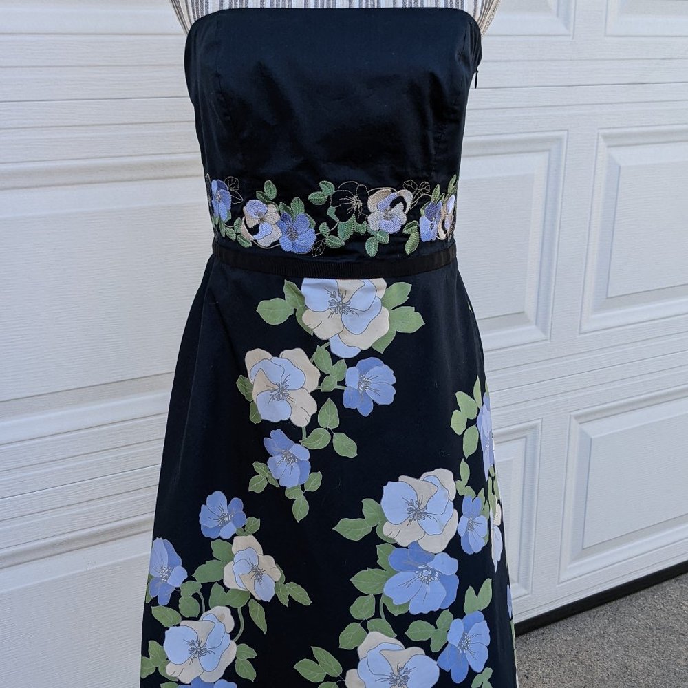 Anne Taylor Loft| Strapless Dress
